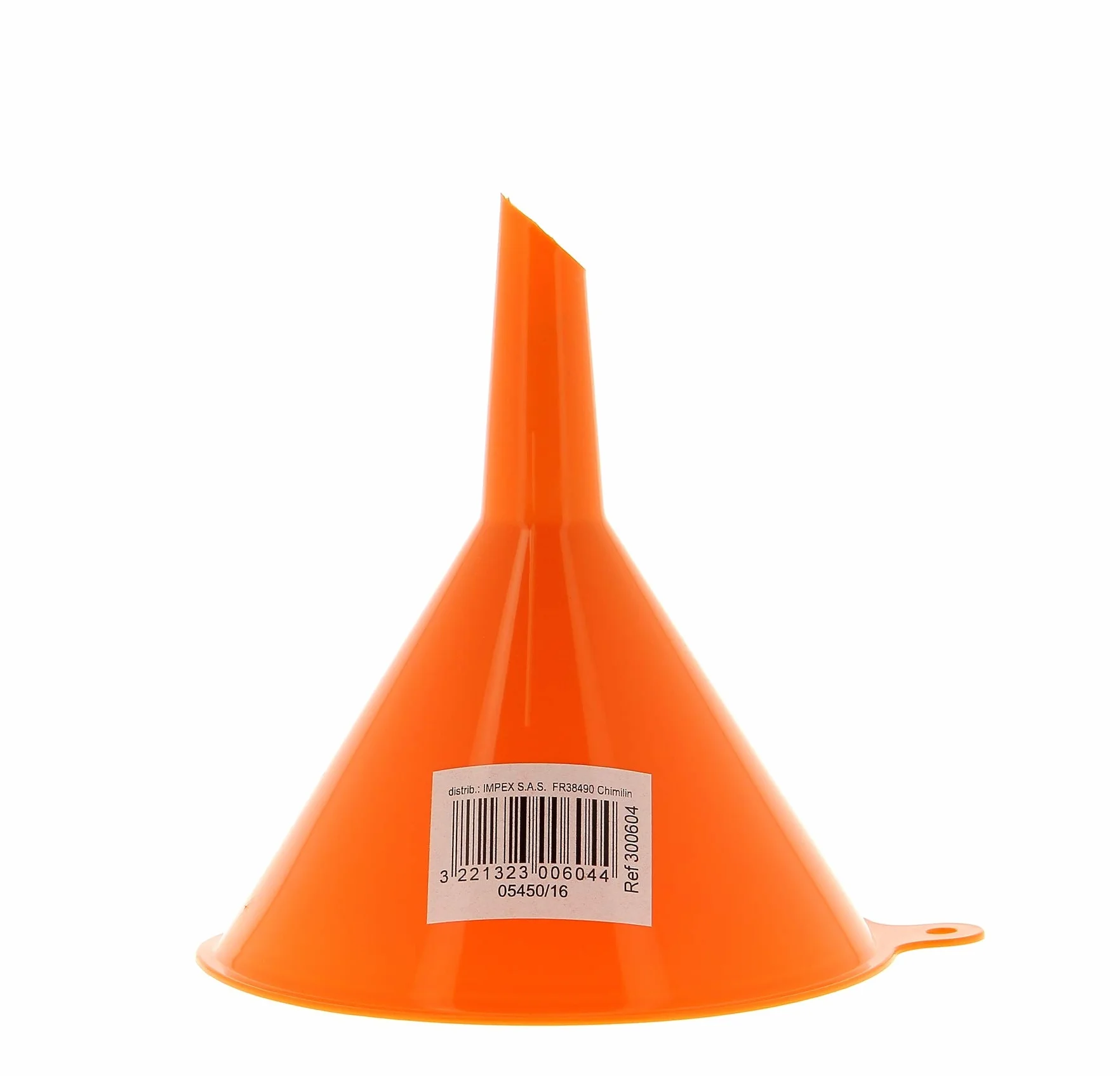 XL Tech Jeu de 4 Entonnoirs Ø 50/75/100/120mm résistants aux huiles et hydrocarbures orange jaune pêche