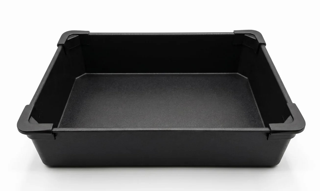 Plat à gratin pour barbecue Silex Shov, Platinum