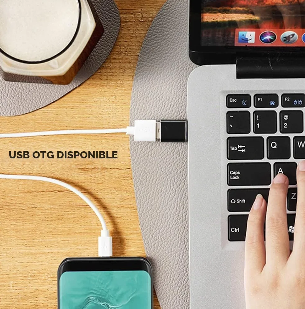 Lot de 4 Adaptateurs USB C vers USB 3.0 OTG, Micro USB vers USB C Compatible MacBook Pro Air iPhone 17 16 15 iPad Samsung Galaxy S25 S24 S23 A56 A16