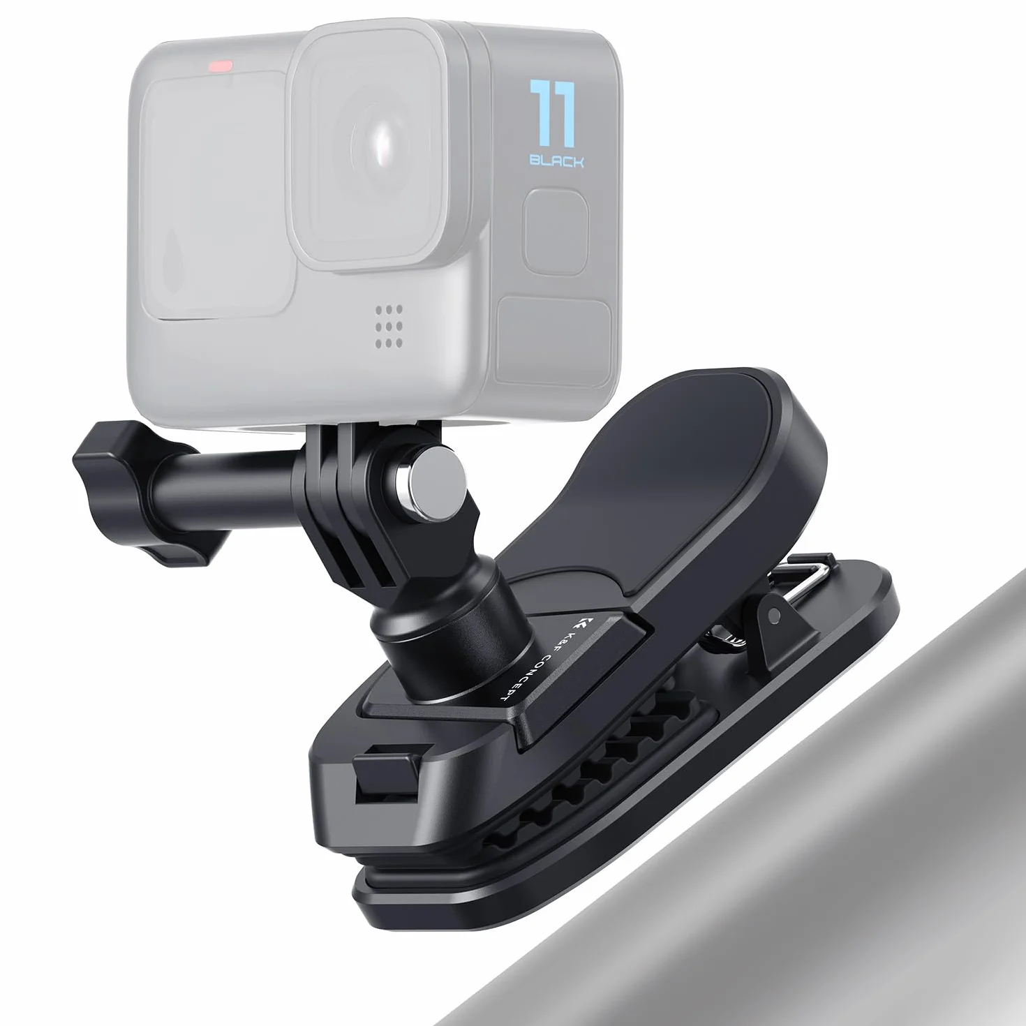 K&F CONCEPT Magnetyczny uchwyt do plecaka Clip Mount do DJI Osmo Action 5 Pro, pasek na ramię uchwyt obracany o 180° do Go Pro Hero 13 12 11 10, Osmo Action 6/5 Pro/4, Insta360 X5 X4 X3, DJI Osmo 360