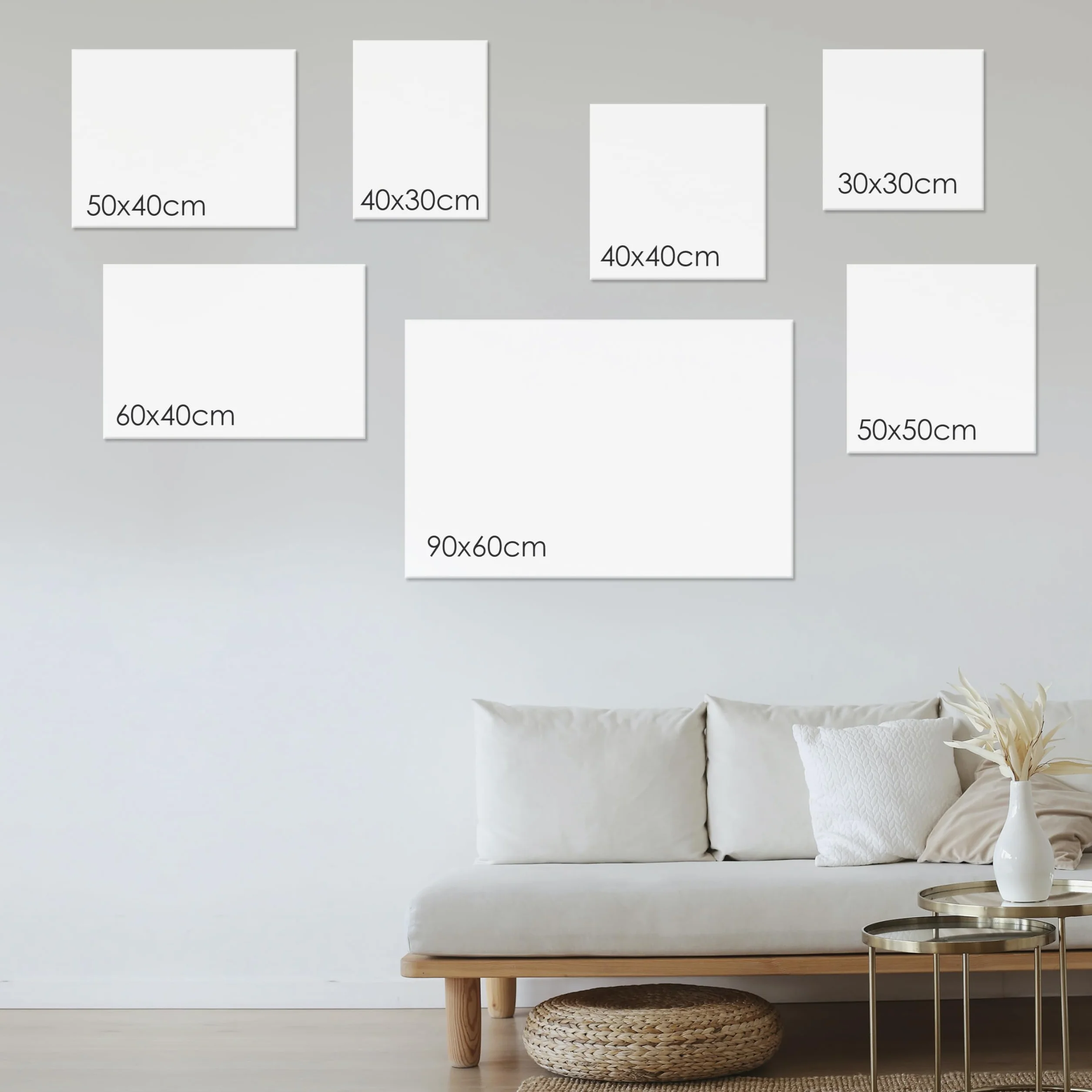 P Pevita Tableau personnalisé avec photo sur PVC expansé. Tableau de 50x50cm personnalisable imprimé en haute définition. Créez des cadeaux personnalisés et originaux pour décorer et offrir.