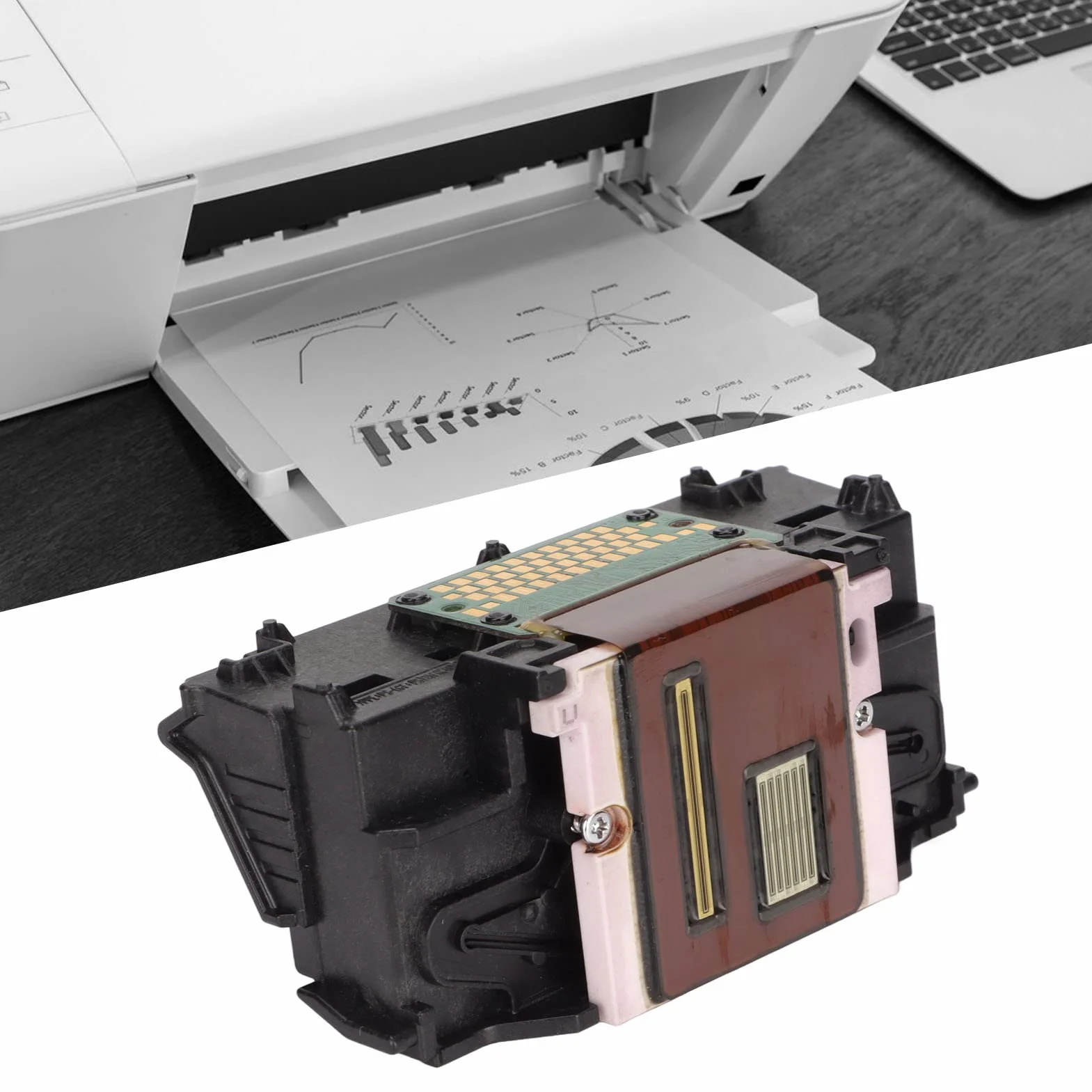 Tête d'impression QY6-0089 Noire pour Imprimante Canon TS5080 TS6020 TS6050 TS6051C TS6080 TS5050 TS5051 TS5053 TS5055 TS5070