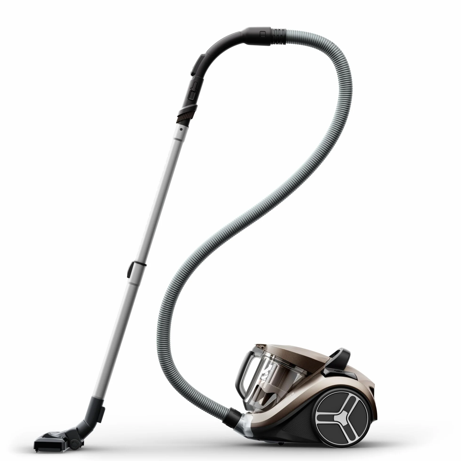 Rowenta Compact Power XXL Animal Aspirateur sans sac, Moteur basse consommation 900W max, Haute filtration, Bac à poussière 2,5L, Compact, RO4B50EA, Cigarillo