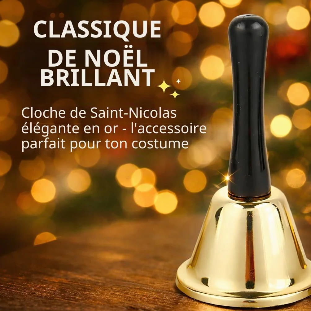 Cloche de Noël - Accessoire Costume Père Noël