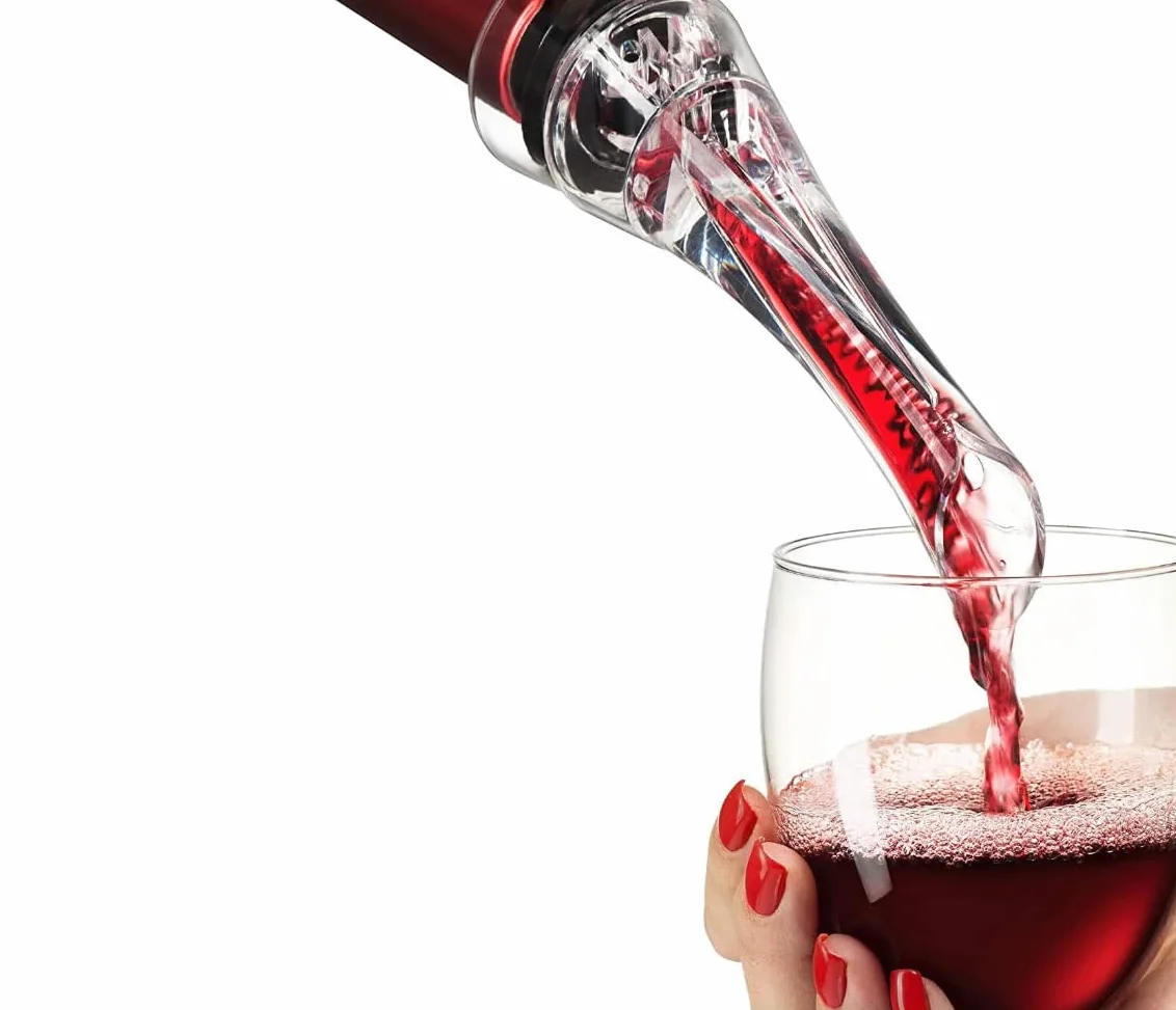 Tire bouchons, Ouvre Bouteille de vin, verseur pour le vin,Ensemble cadeau d'accessoires pour le vin avec coffret