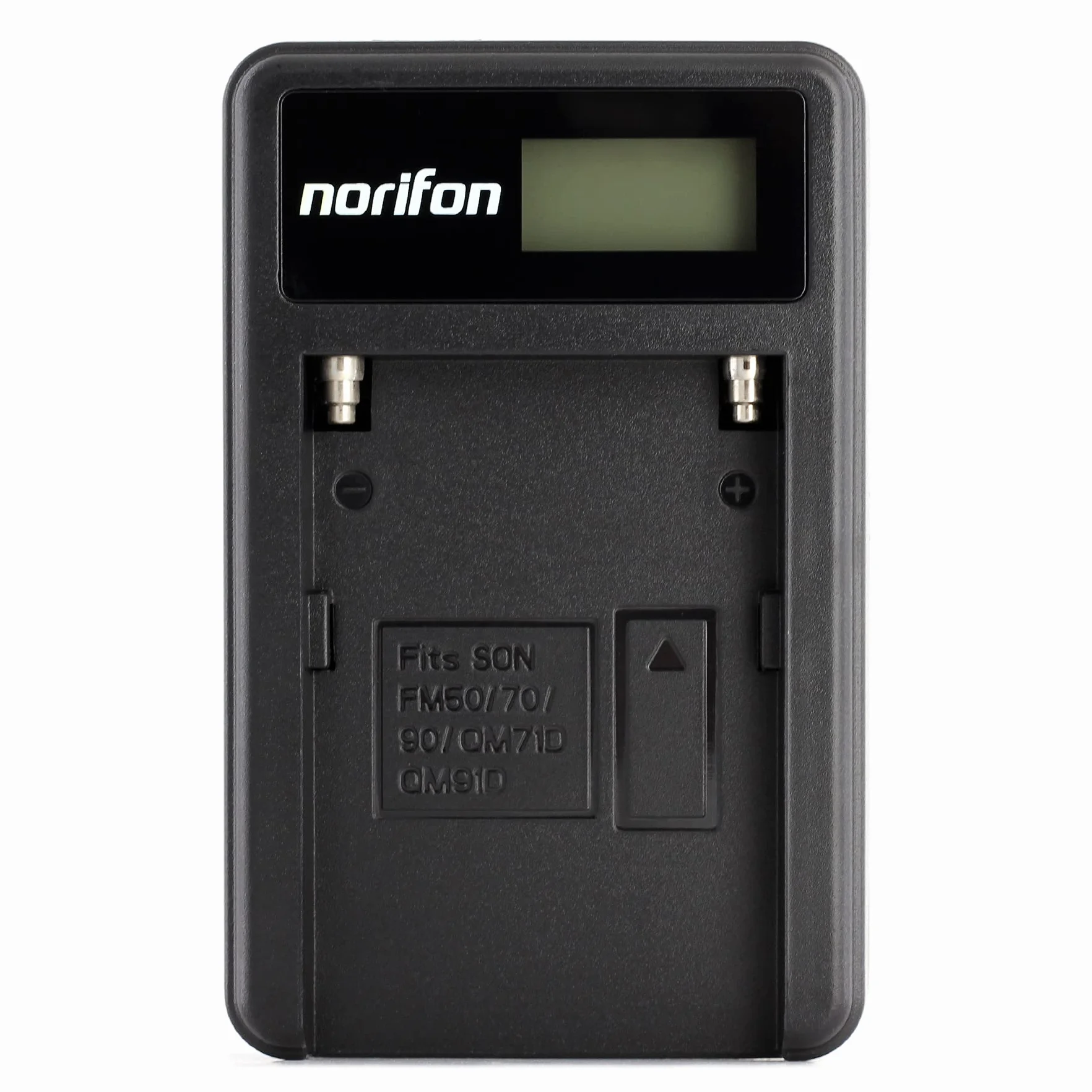 Norifon NP-FM50 LCD USB Ładowarka do Sony CCD-TRV308, CCD-TRV138, CCD-TRV328, DSLR-A350, DSLR-A100, DSLR-A200, DSR-PD170, DSR-PD150, HVR-Z5U, HVR-Z1U, MVC-CD400 Aparat i nie tylko