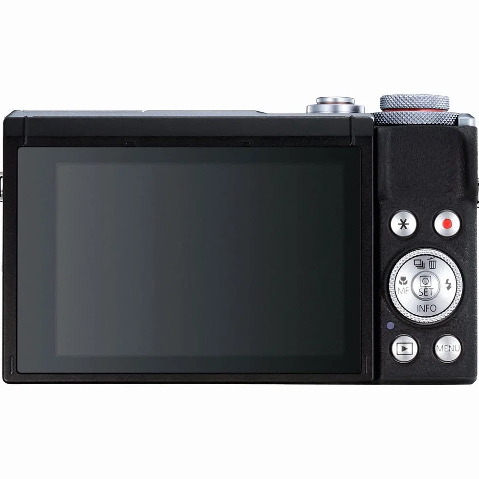 Canon PowerShot G7 X Mark III aparat cyfrowy 20,1 MP, 4,2-krotny zoom optyczny, ekran dotykowy LCD, składany, DIGIC 8, 4 K, Full-HD, Wi-Fi, Bluetooth, funkcja automatycznego przysłaniania, srebrny