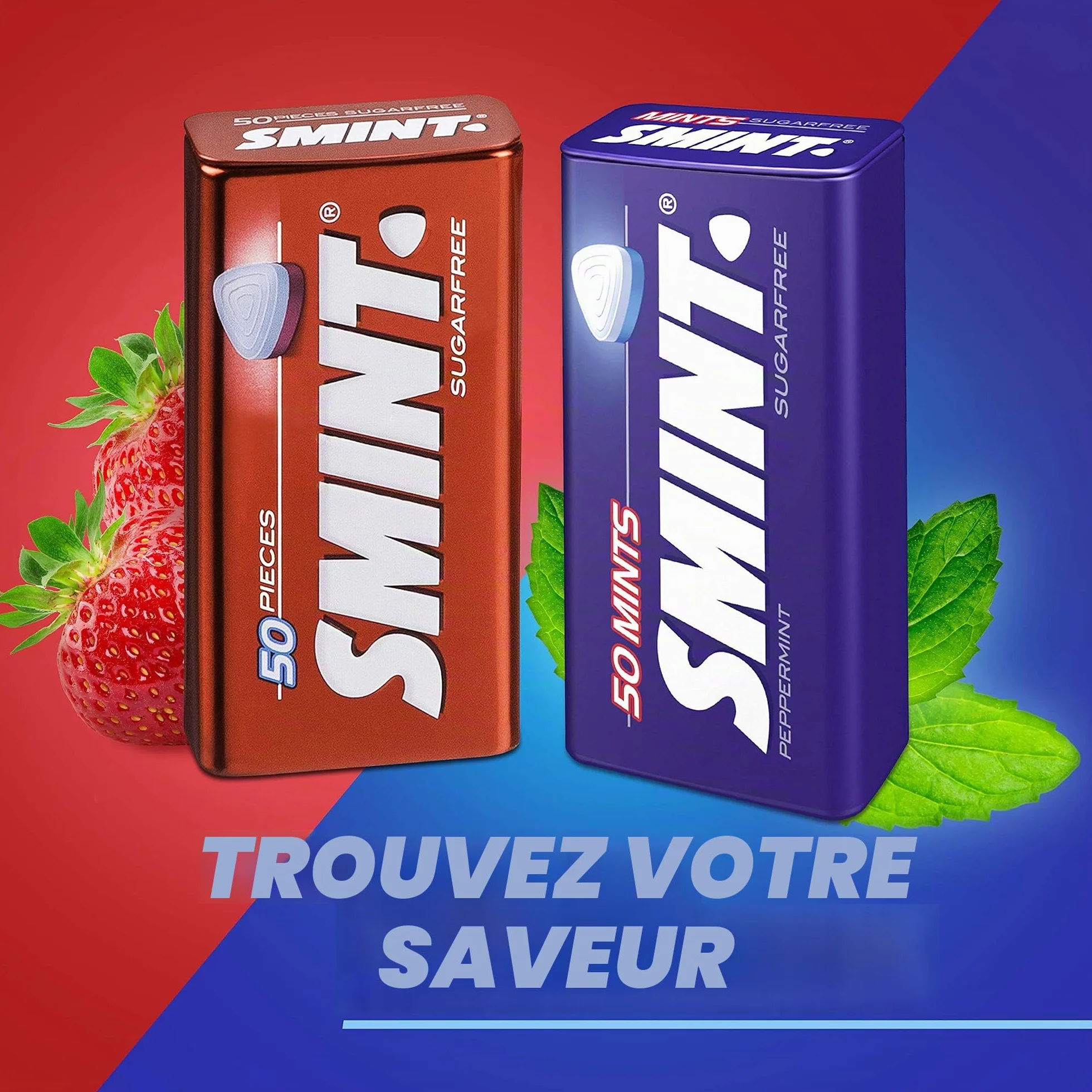 Smint Mints Peppermint 12 x 35 g Pack