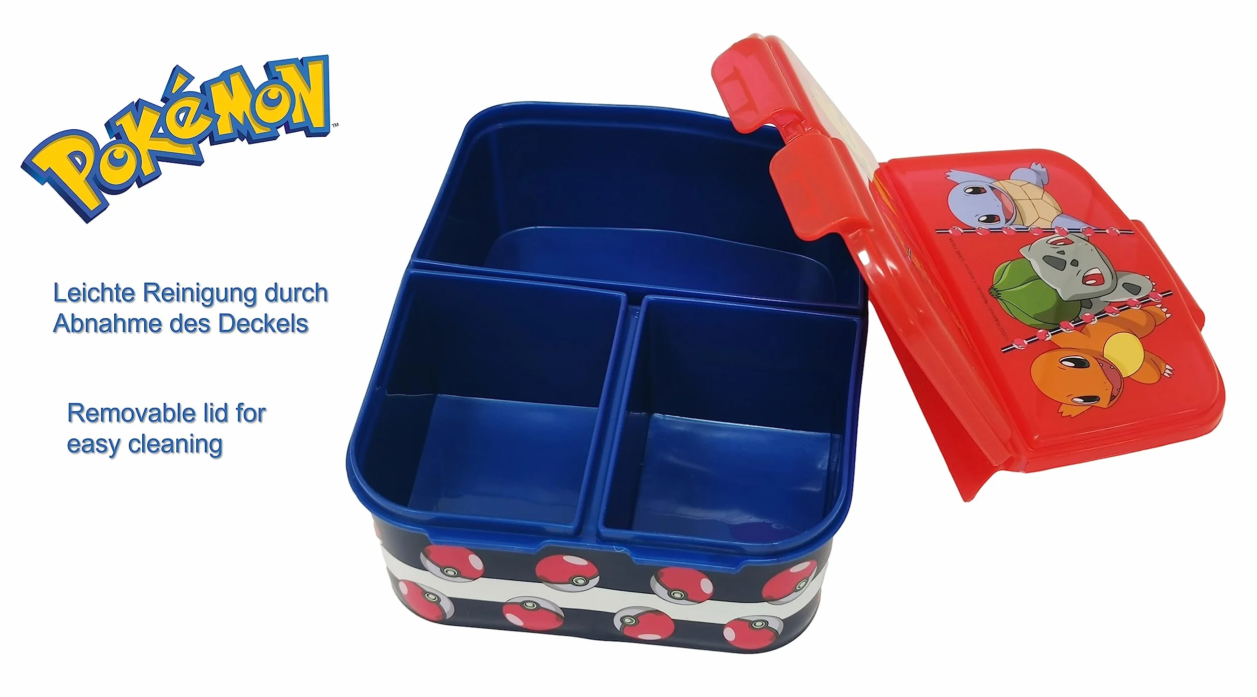 Theonoi Boîte à déjeuner pour enfant Pokémon