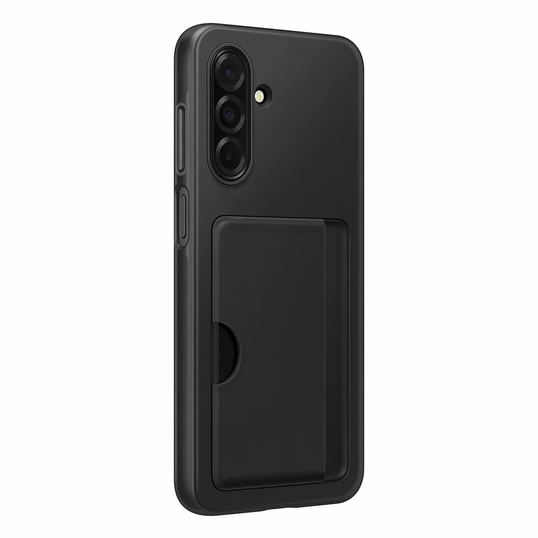 SAMSUNG Etui na karty z przegródkami na karty do Galaxy A26, czarne