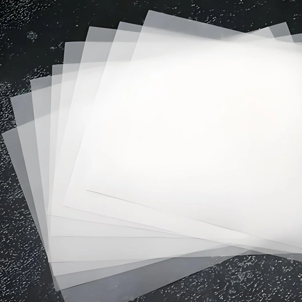 Papier Calque A4 53g/m² 210x297mm Transparent pour Impression Dessin Scrapbooking