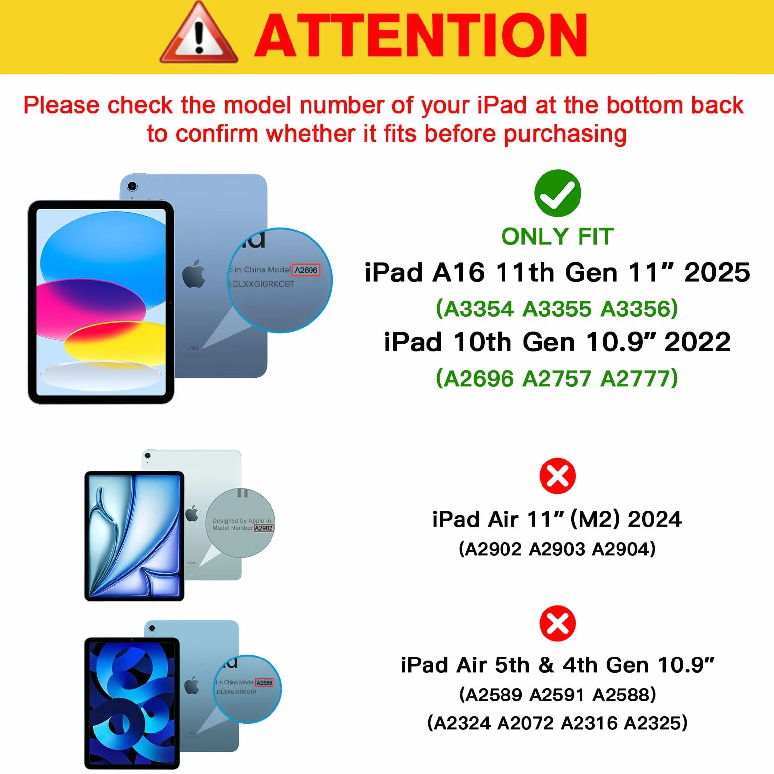 ProCase Verre Trempé pour iPad 11 Pouces 2025, Film Protection Anti Rayures 0.33mm Dureté 9H