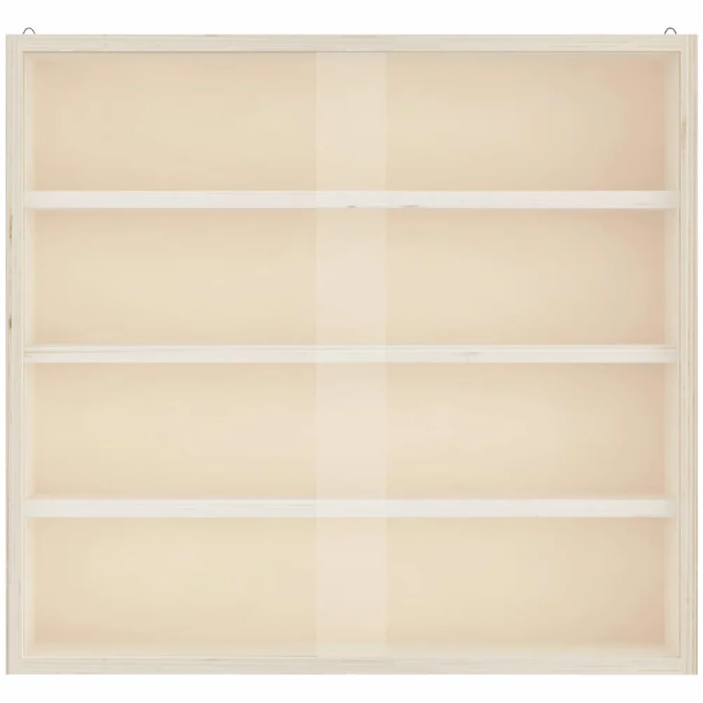 vidaXL Vitrine de Collection en Bois avec Portes 40x8,5x37cm