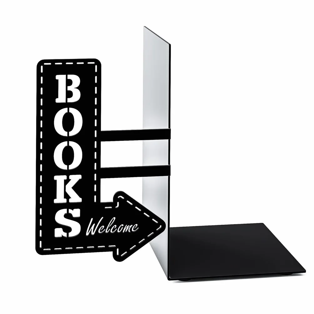 Balvi Serre-Livres en métal Bookshop