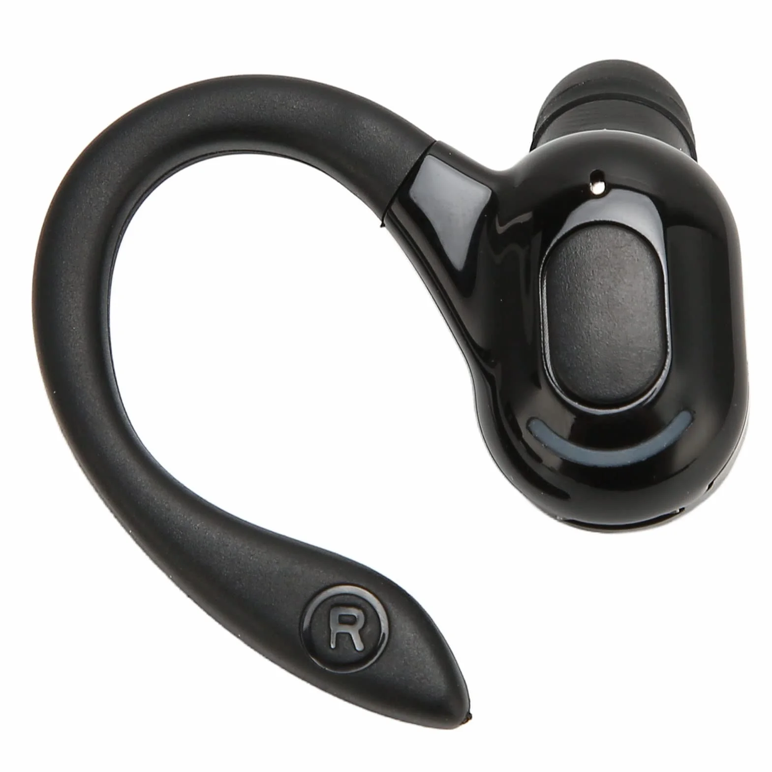 Zestaw Słuchawkowy Bluetooth z Jednym Uchem, Bezprzewodowa Wodoodporna Słuchawka IPX4, Połączenia Wsparcia, Funkcja Budzenia Asystenta Dźwięku, do Biegania, Jazdy, Jazdy na Rowerze