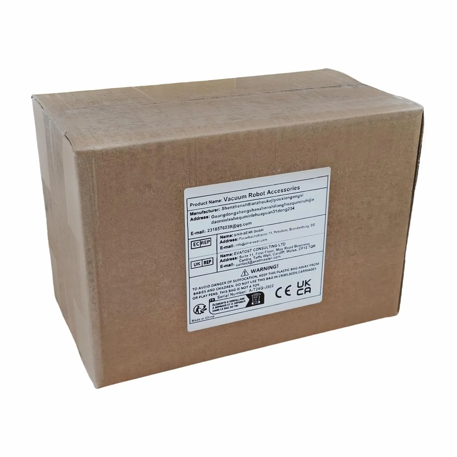 Réservoir d'eau propre F25 compatible avec Roborock F25/F25 LT/F25 Combo/F25 RT Aspirateur robot eau claire/sale pour remplacer les pièces de seau Accessoires