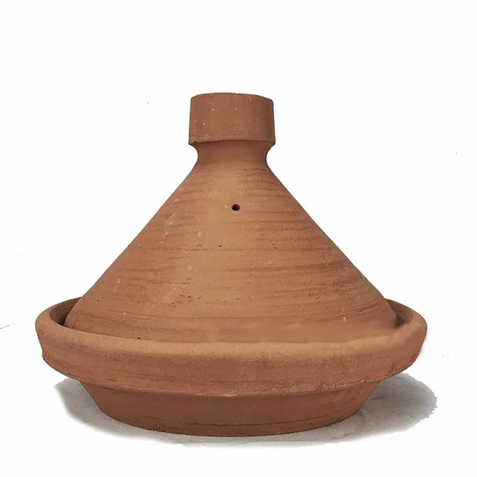 Tajine Marocain Poêle en terre cuite Rectangulaire Rouge cm 37 x 28 h