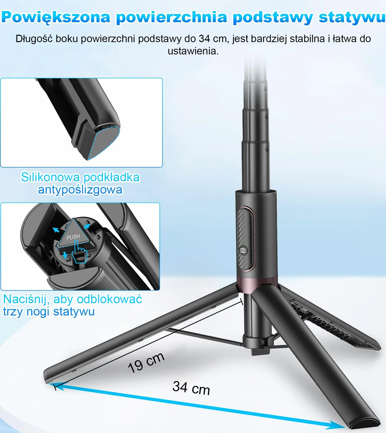 TONEOF Ulepszony magnetyczny stojak na telefon do samochodu, mini stojak samochodowy z (202MAX170BK)