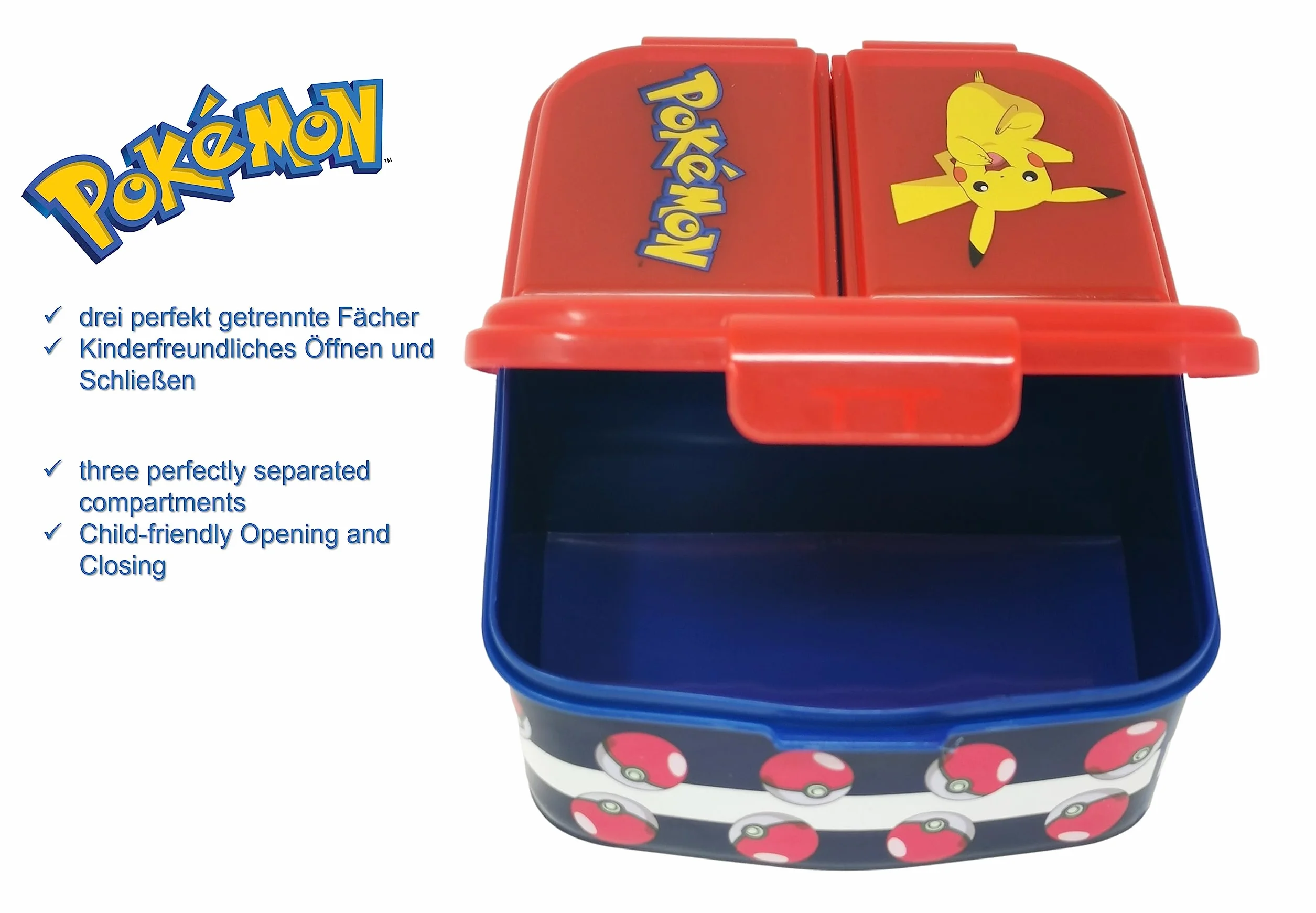 Theonoi Boîte à déjeuner pour enfant Pokémon