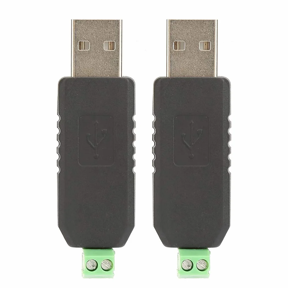 USB to Converter Adapter Module 2Pcs with LED Display for Linux/XP/Vista