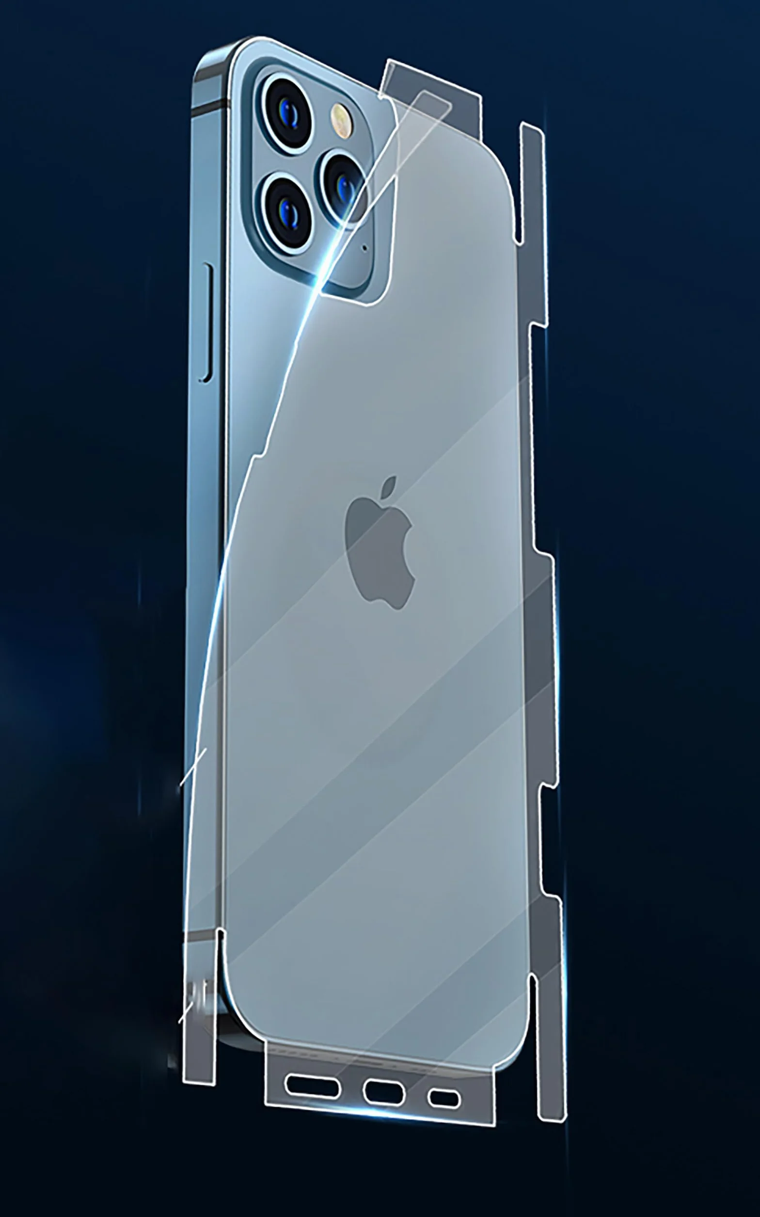 GIOPUEY 2 sztuki osłony tylnej do iPhone'a 15 Plus, iPhone 15 Plus, folia ochronna na tył, miękka TPU, cienka, matowa tekstura, ochronna krawędź, przezroczysta