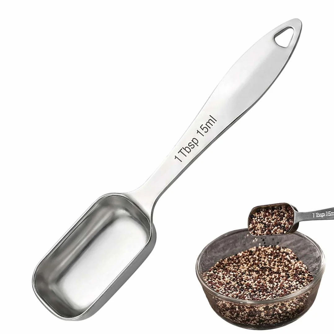 Cuillère Doseuse 15ml en Acier Inoxydable pour Ingrédients Liquides et Secs