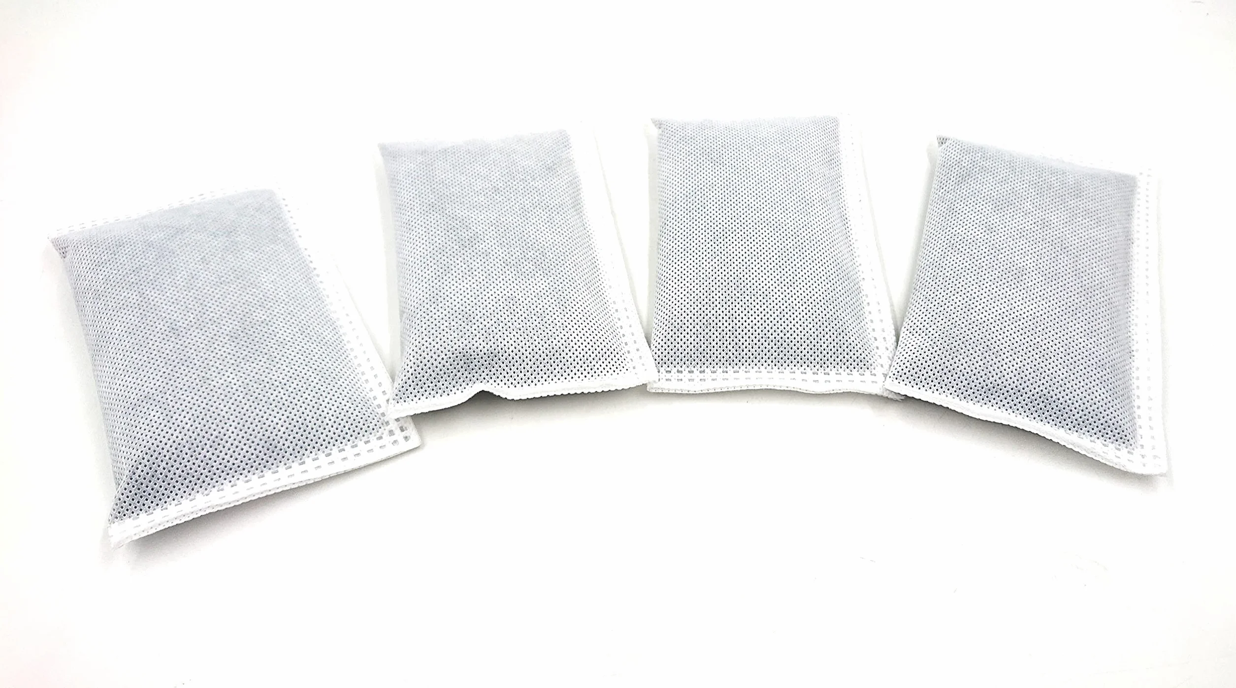 Lot de 4 filtres à charbon actif absorbant les odeurs pour désodorisant compatibles avec les poubelles iTouchless de 22,5 l et plus