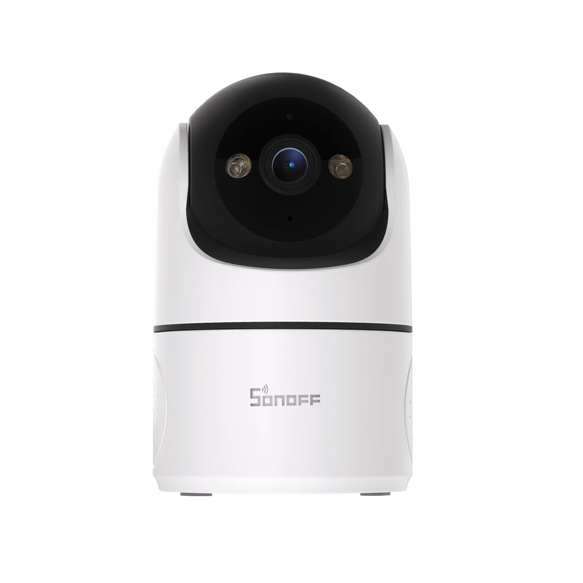SONOFF Indoor Cam PT2, Kamera WiFi 1080P z Obrotem/Pochyleniem, Widok 360°, Śledzenie Ruchu/AI, Dwukierunkowe Audio, Tryb Nocny, Tryb Prywatności, Pamięć Cloud/SD, Kompatybilna z Alexa i Google Home