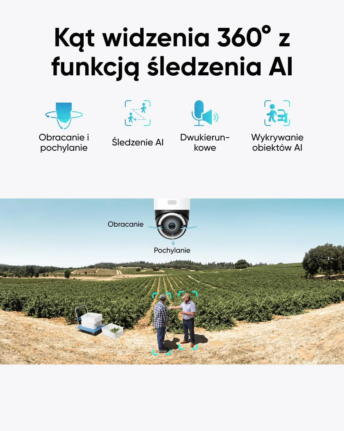 eufy 4G LTE kamera monitoringowa z Wi-Fi, funkcja przechylania 4K UHD, bezprzewodowa, zasilana energią słoneczną z panelem słonecznym, śledzenie osób pojazdów na bazie sztucznej inteligencji(odnowiona