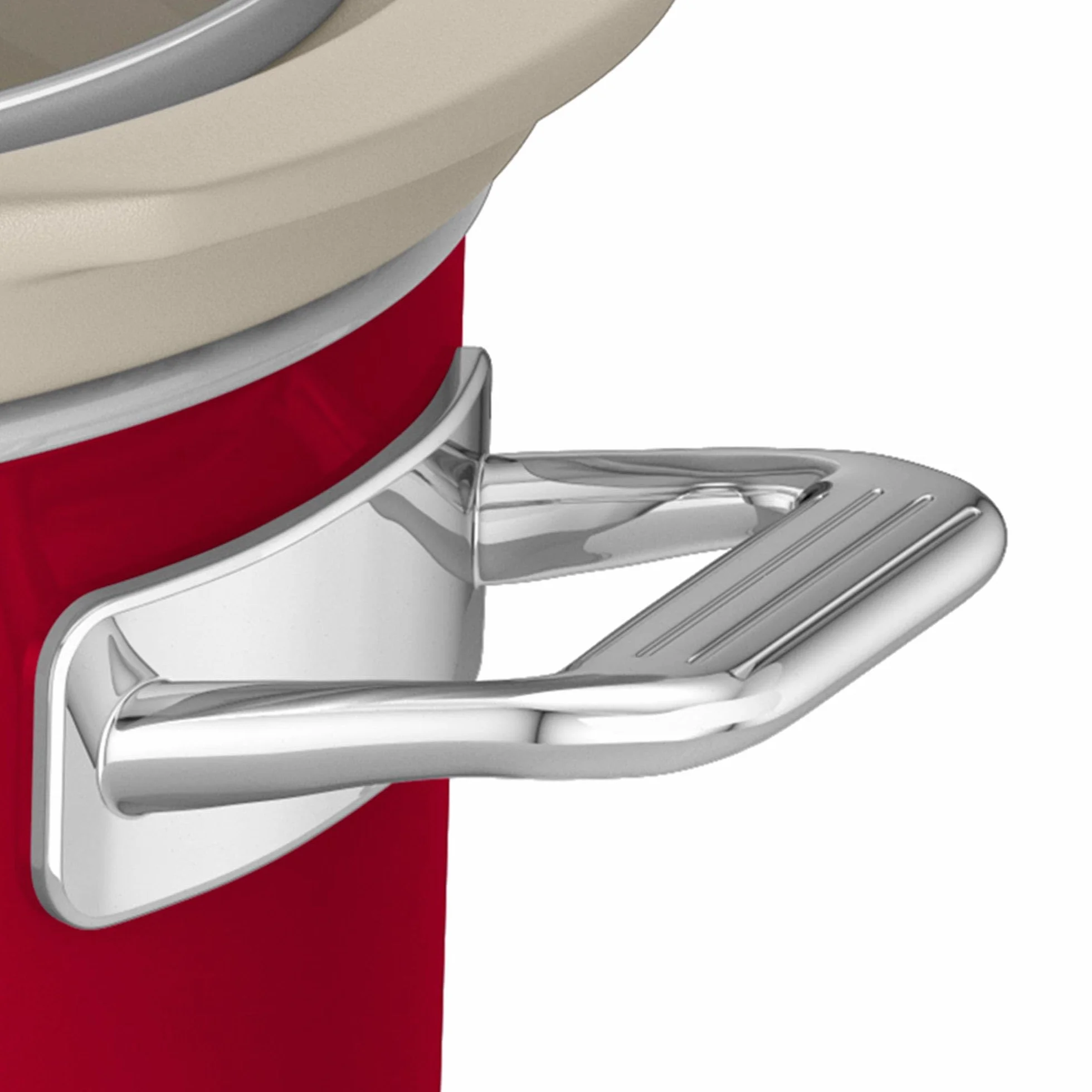 Swan Retro SF17031RNEU Mijoteuse, Récipient de Cuisson Amovible de 6,5 Litres, Slow Cooker, Céramique Antiadhésive sans PFOA ni PTFE, 3 Niveaux de température, Design Vintage, Rouge, 320W