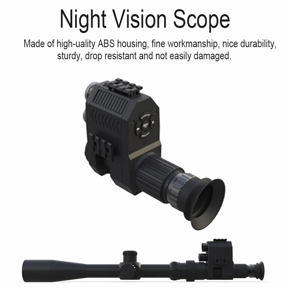 XiaoXIN Cyfrowy luneta noktowizyjna monokular 100-200 m podróżna kamera na podczerwień obsługa nagrywania zdjęć wideo wiele języków na zewnątrz kemping polowania obserwacja nocna pływanie łódką