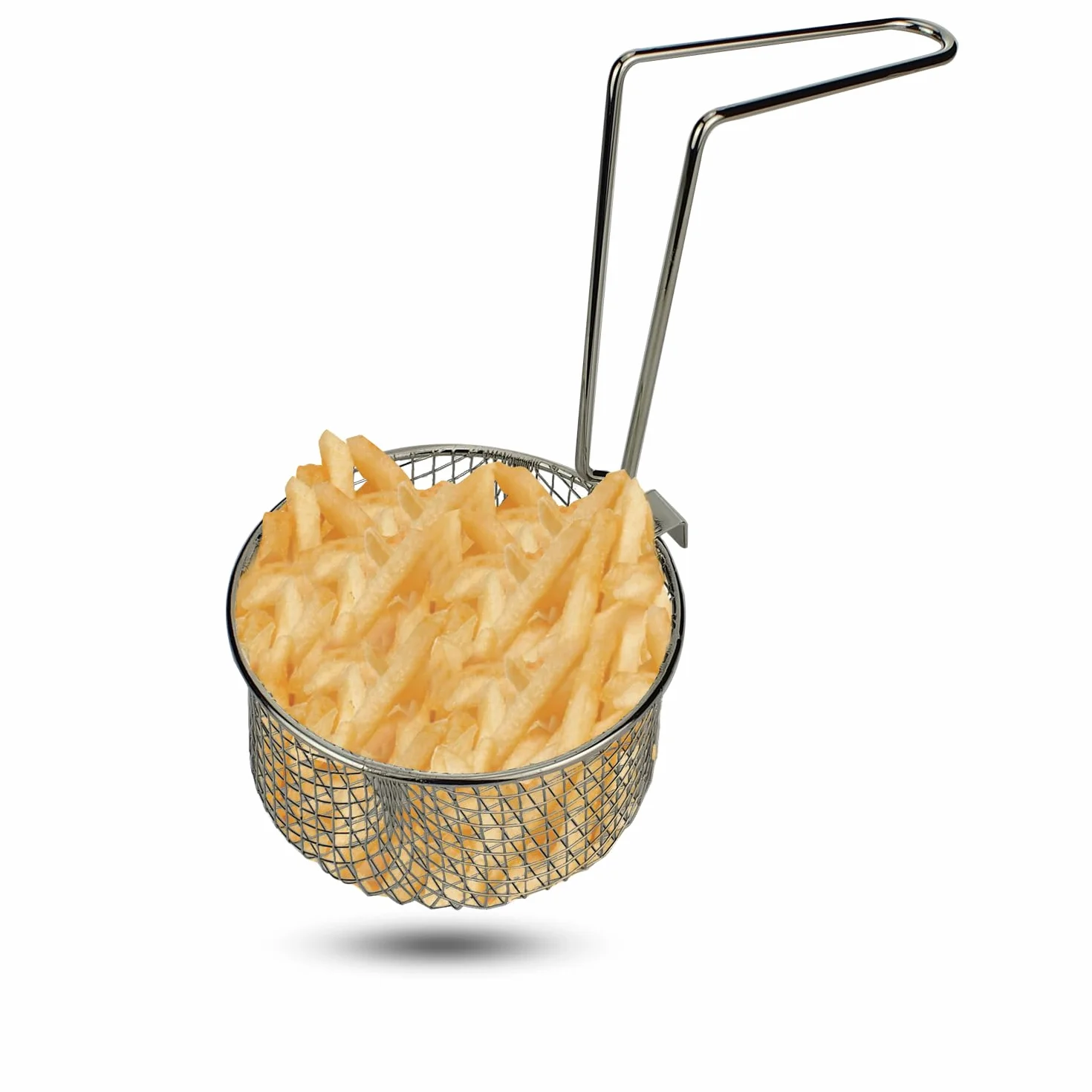Fondue/Friteuse 1 L - Techwood TFF-81 - Puissance 950W - thermostat réglable de 80 à 190°C - Panier à friture-poignée détachable