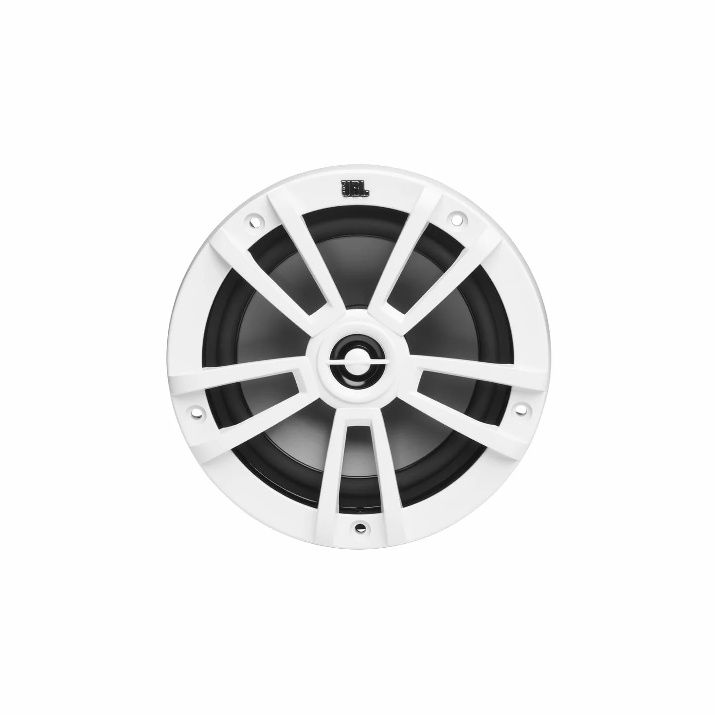 JBL Stage Marine Wodoodporny głośnik 6-1/2" (160mm) - 180 W Dwukierunkowe głośniki morskie do łodzi - Zabytkowe podtynkowe odporne na promieniowanie UV i słoną wodę - Kolor: Biały