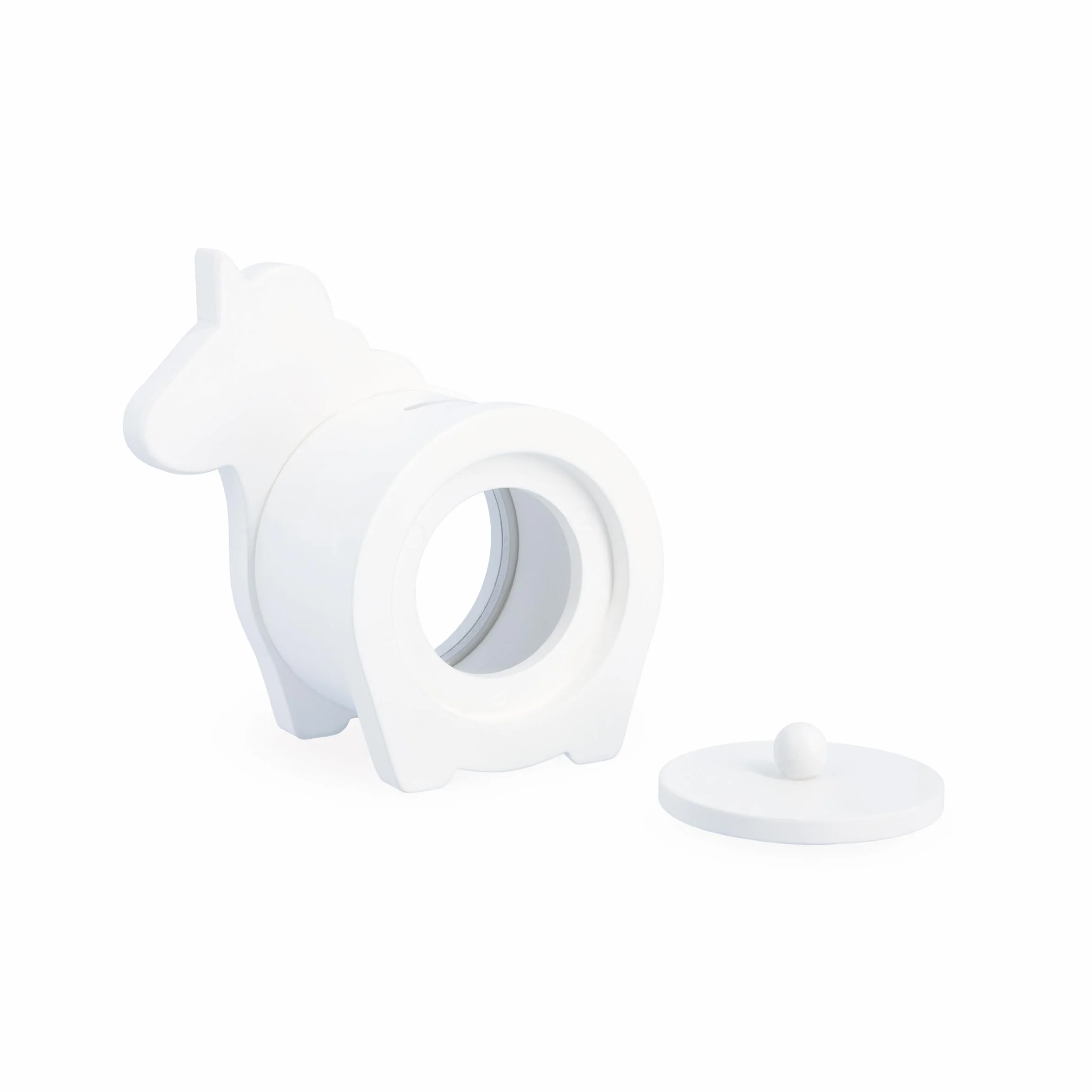 Janod Tirelire Licorne Enfant Bois FSC Ouverture Magnétique Transparente