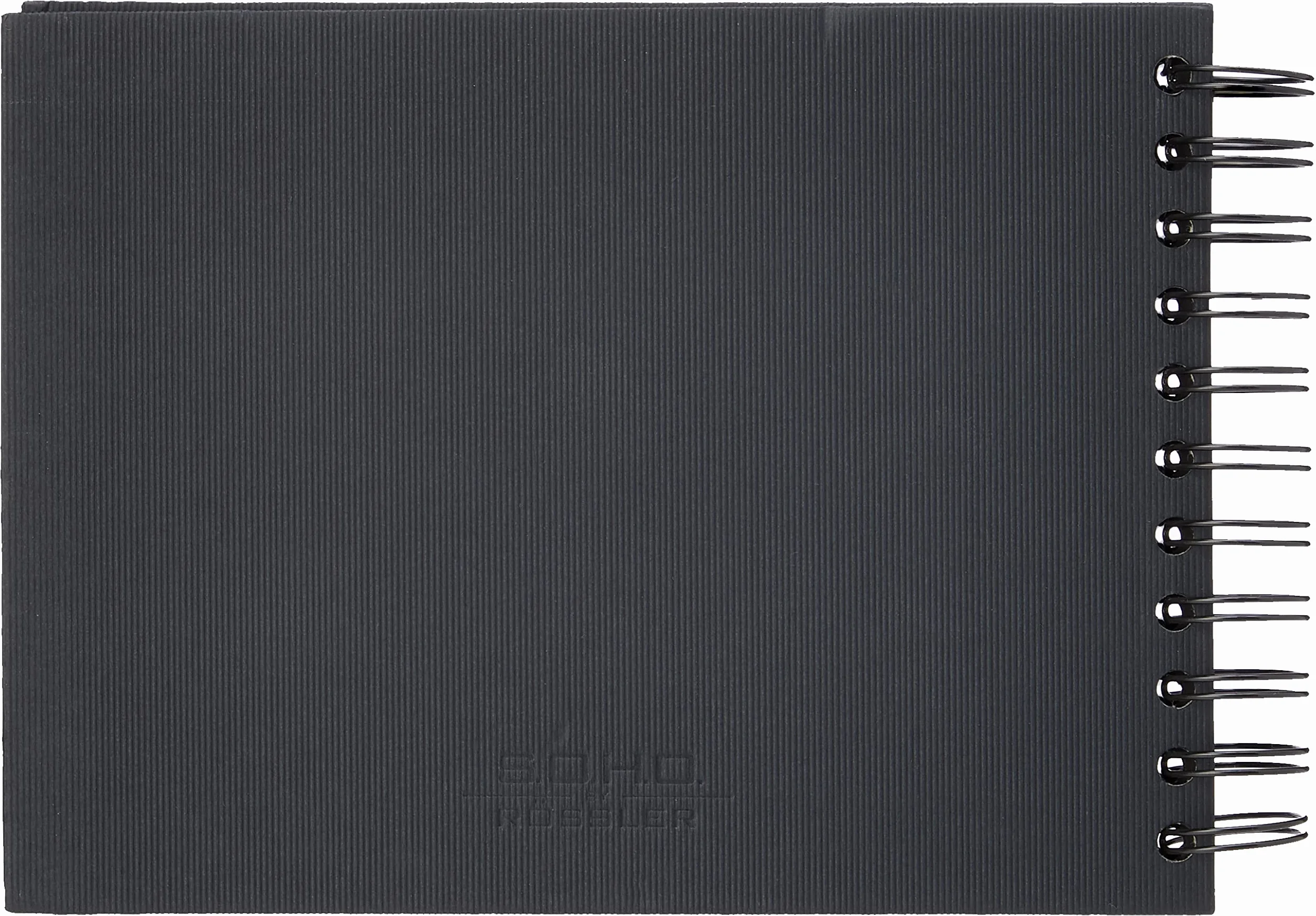 Rössler Album photo à spirale 19,5 x 14,5 cm Noir