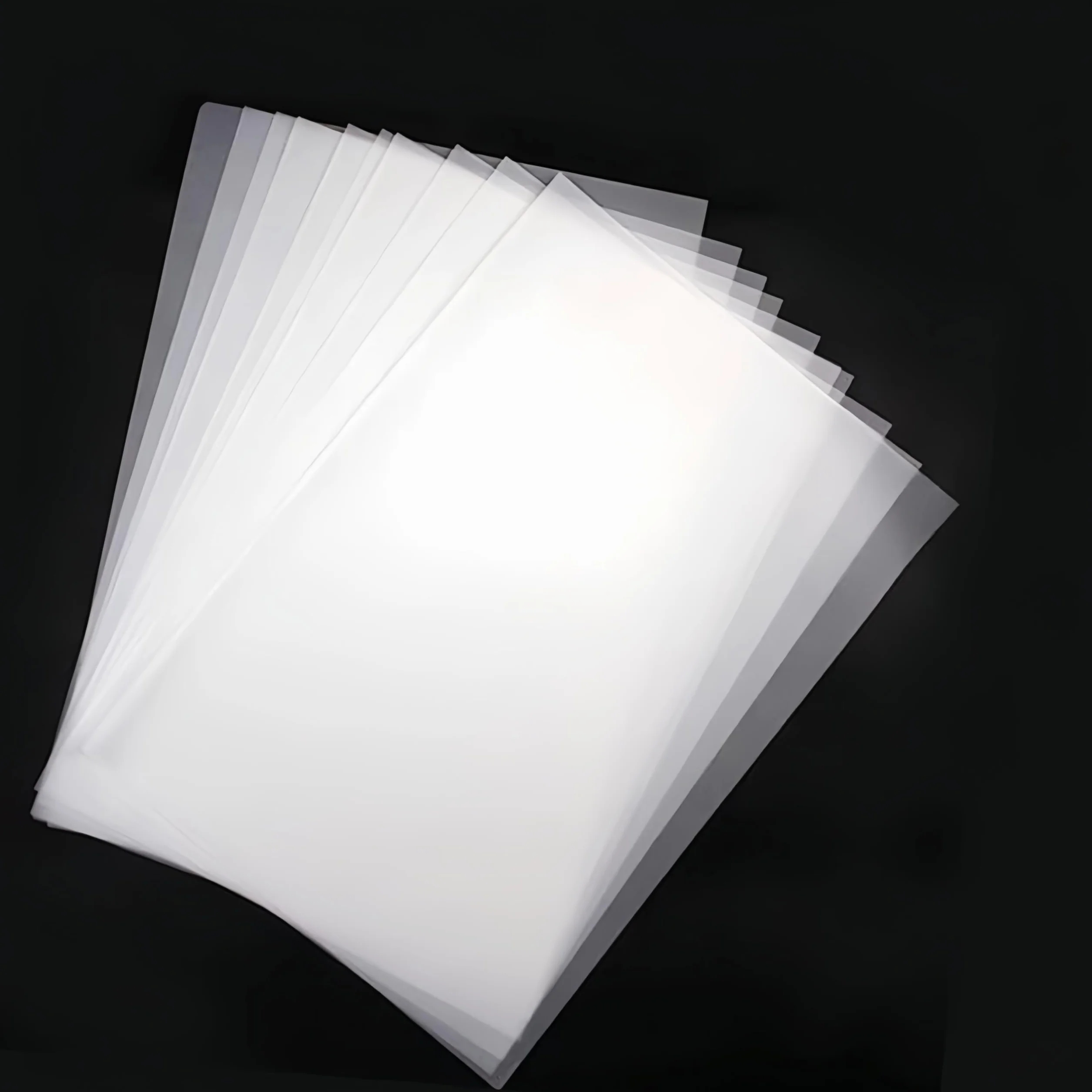 Papier Calque DIN A4 21x29,7 cm 70g Hautement Transparent 100 Feuilles pour Impression Jet d'Encre et Laser