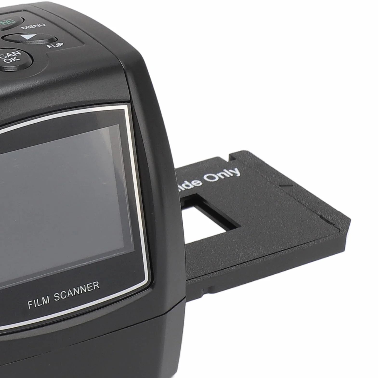Skaner Filmów i Slajdów z Ekranem LCD 2,4 Cala, Konwersja Slajdów i Negatywów 135 Mm, 126 KPK, 110, 8 Mm na Zdjęcia Cyfrowe o Rozdzielczości 12 MP, Skaner Pozytywów i (Wtyczka UE
