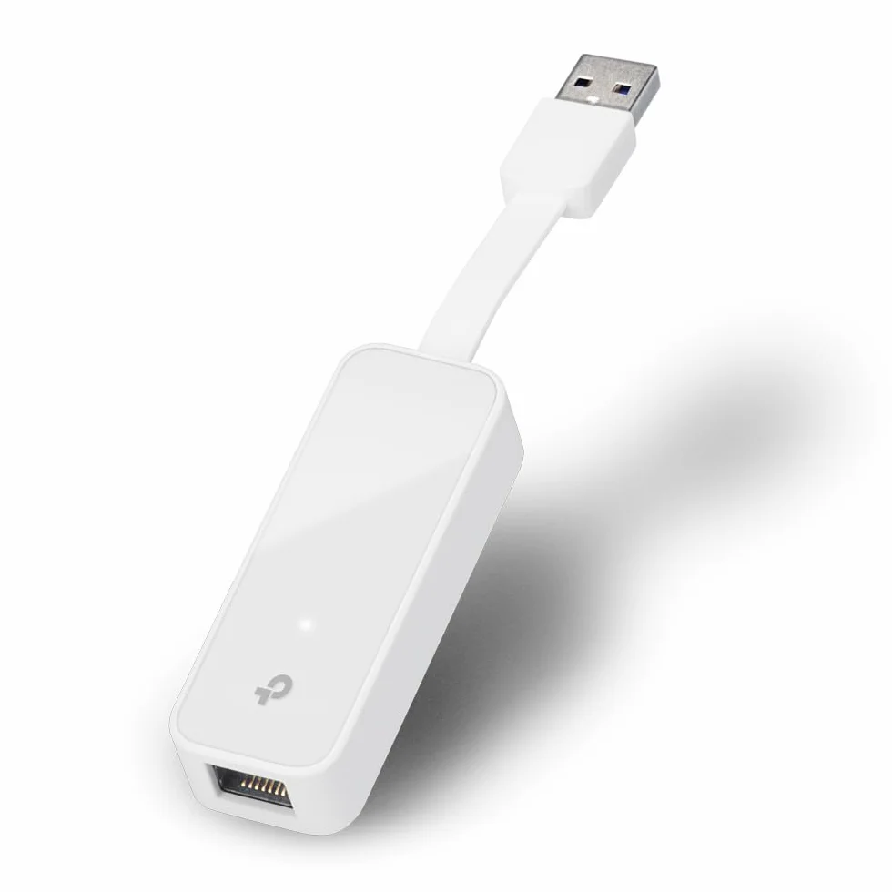 TP-Link UE300 Adaptateur USB vers Ethernet Gigabit 1000Mbps USB 3.0 RJ45 Pliable Portable