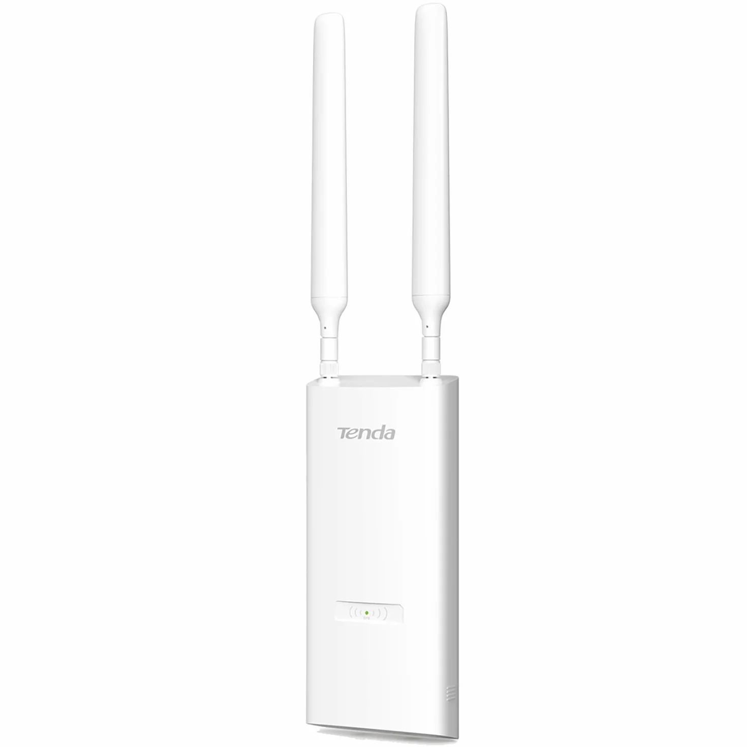Tenda OAP1200 zewnętrzny punkt dostępowy, Gigabit Dualband WLAN Access Point (AC1200, 802.3af/at PoE i 24 V/0,5 A pasywny PoE, wodoszczelność IP65, 1 port Gigabit), biały