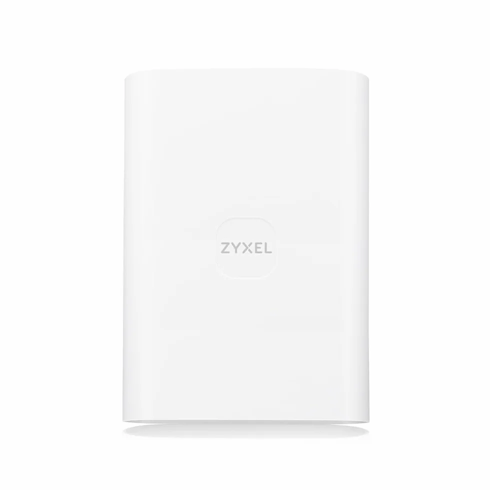 Zyxel 5G Router Outdoor IP55 Protection | High Speed 7 Gbps | 2.5GbE PoE LAN | Nebula Cloud Managed | Desk, Wall, Window or Pole Mount | Weather Resistant [FWA70]