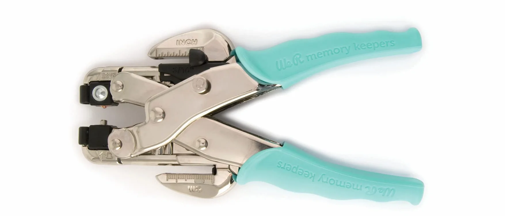We R Memory Keepers WR70907-7 Crop-a-dile, Plastique, Bleu, 15,2 x 29,6 x 3,3 cm