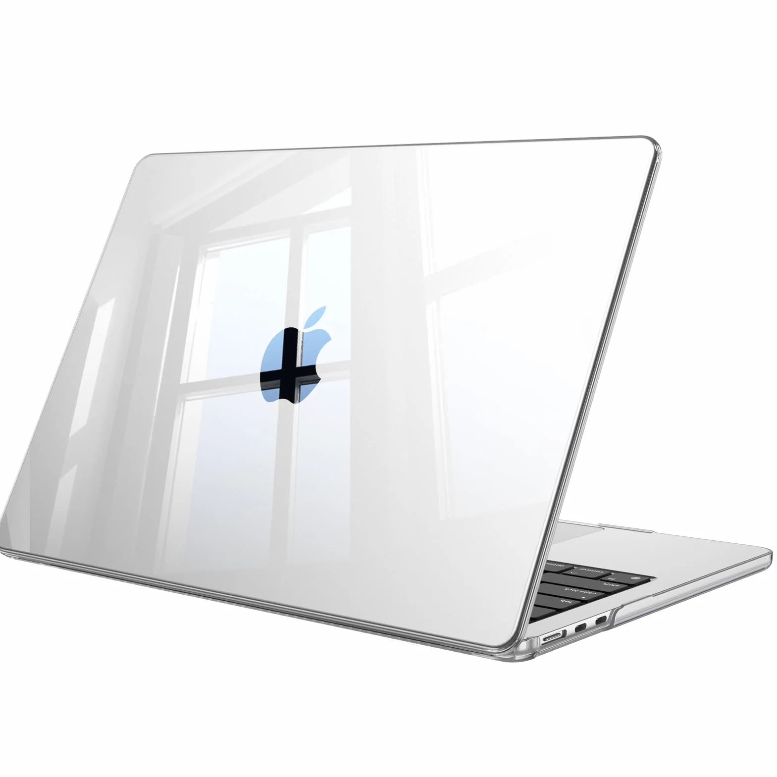 FINTIE Coque MacBook Air 13.6 Pouces M5 M4 M3 M2 A3449 A3240 A3113 A2681 Transparent
