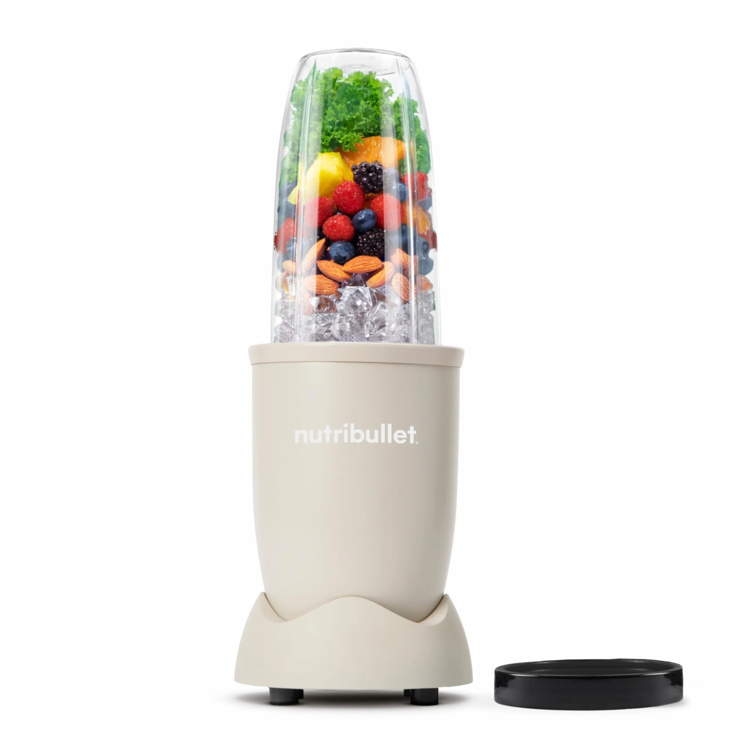 Nutribullet Pro 900 - Blender Personnel Multifonction, Smoothie, Fruits et Légumes, Compact, Facile à Utiliser et Nettoyer, Extraction Nutriments, 900W, Minéral Gris (NB904MASN)