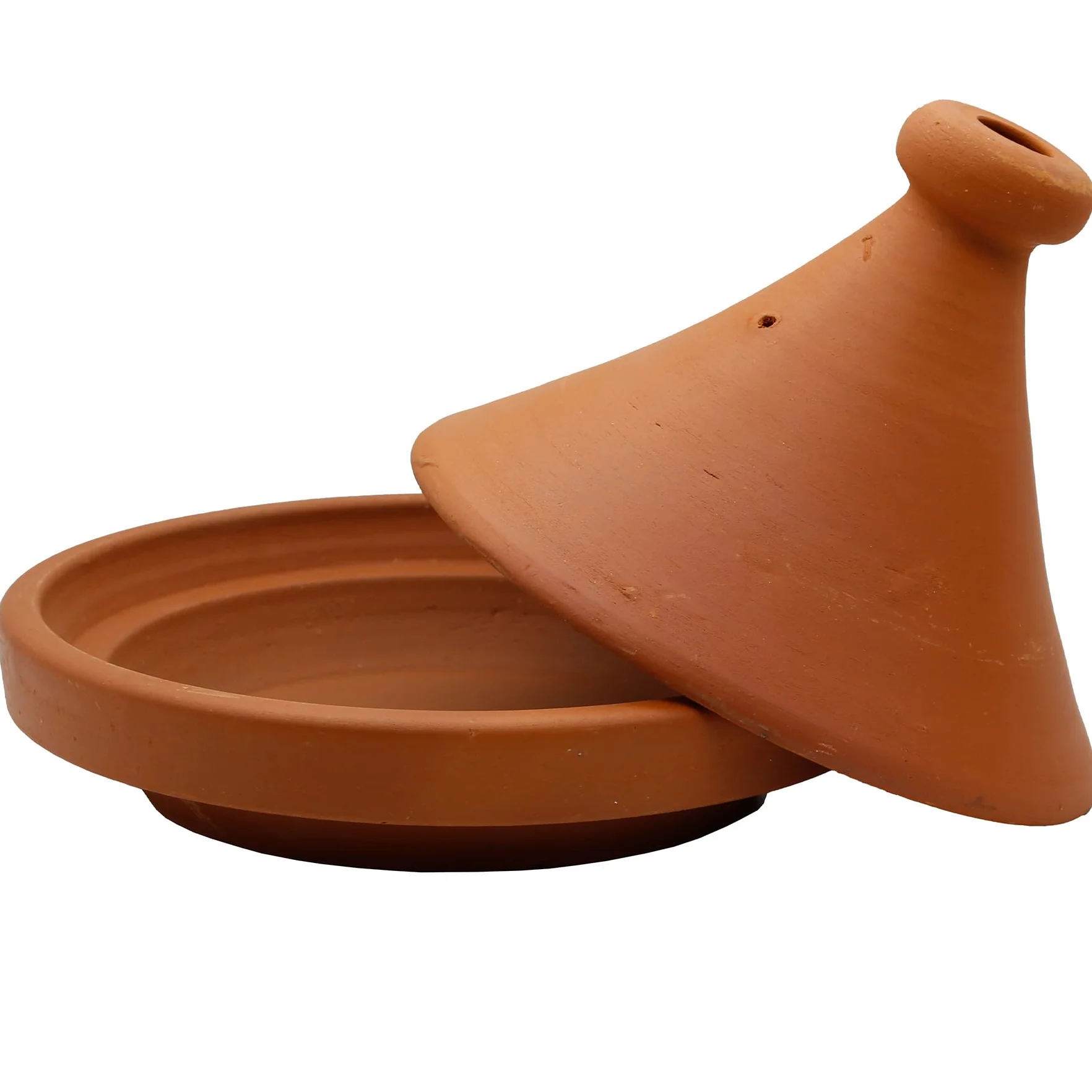 Tajine Cocotte marocaine en argile pour 1 à 2 personnes Ø 25 cm Non émaillée