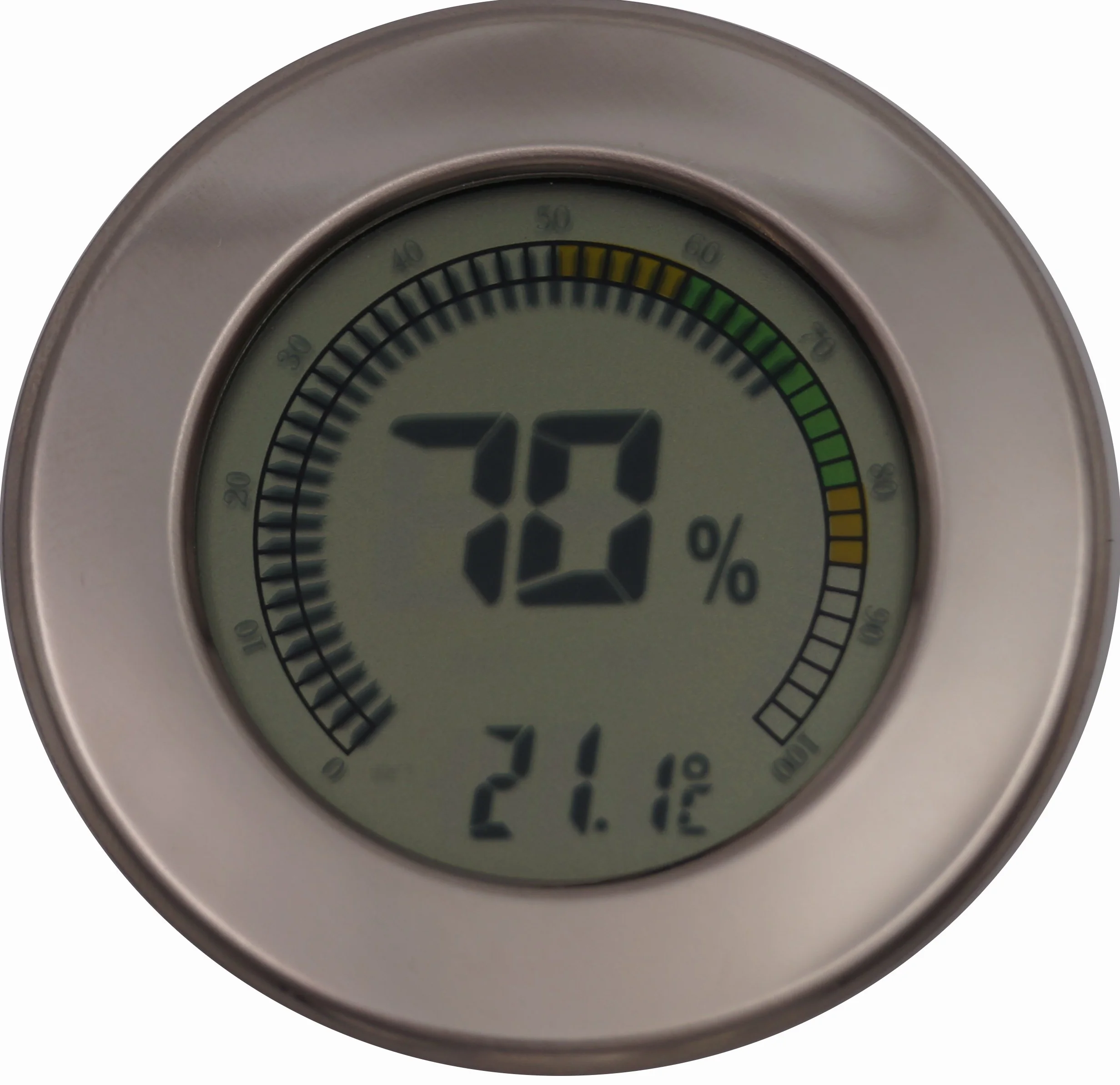 GERMANUS Hygromètre numérique calibrable pour Humidor Cigares Série II