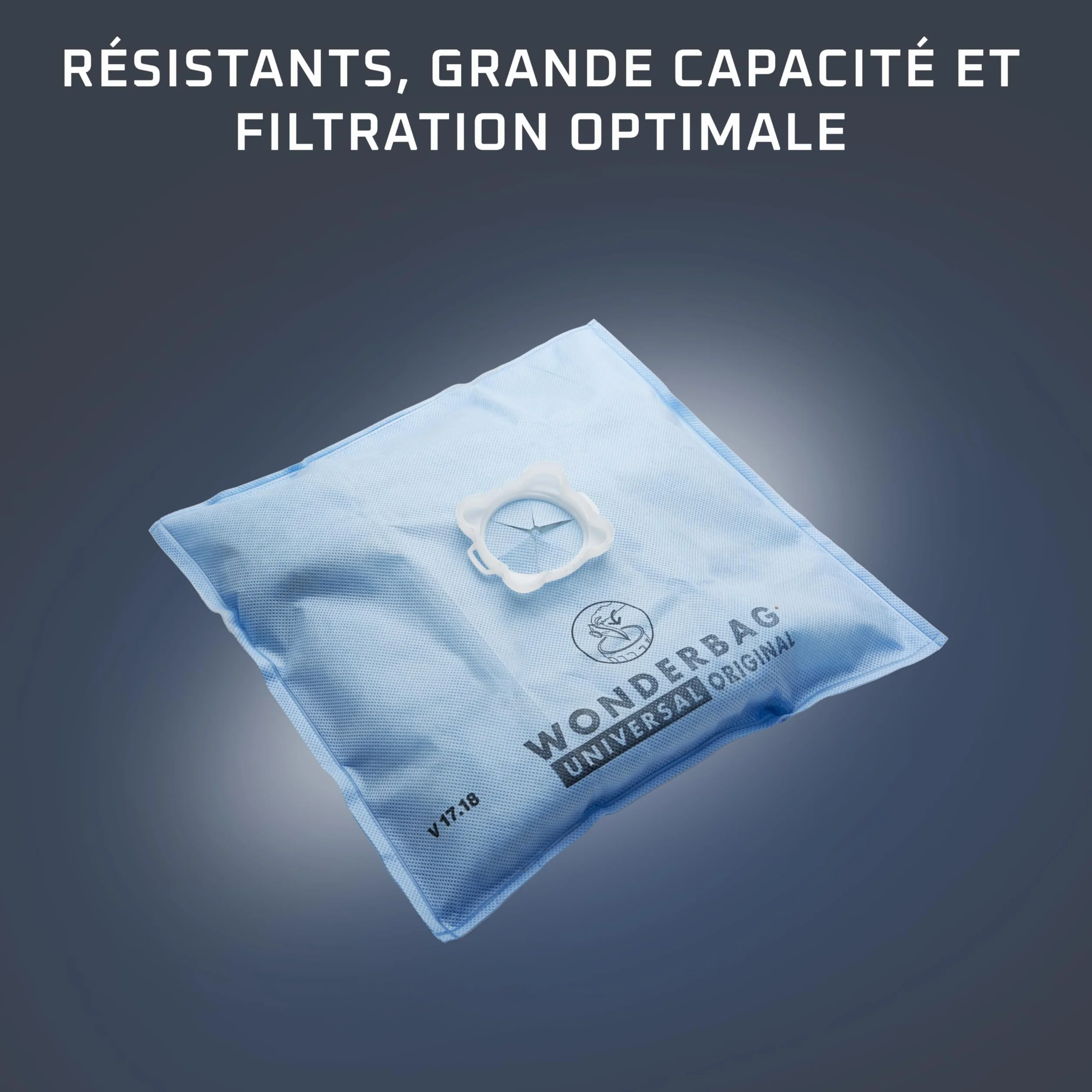 Rowenta Wonderbag Original 5 sacs aspirateur traineaux WB406120