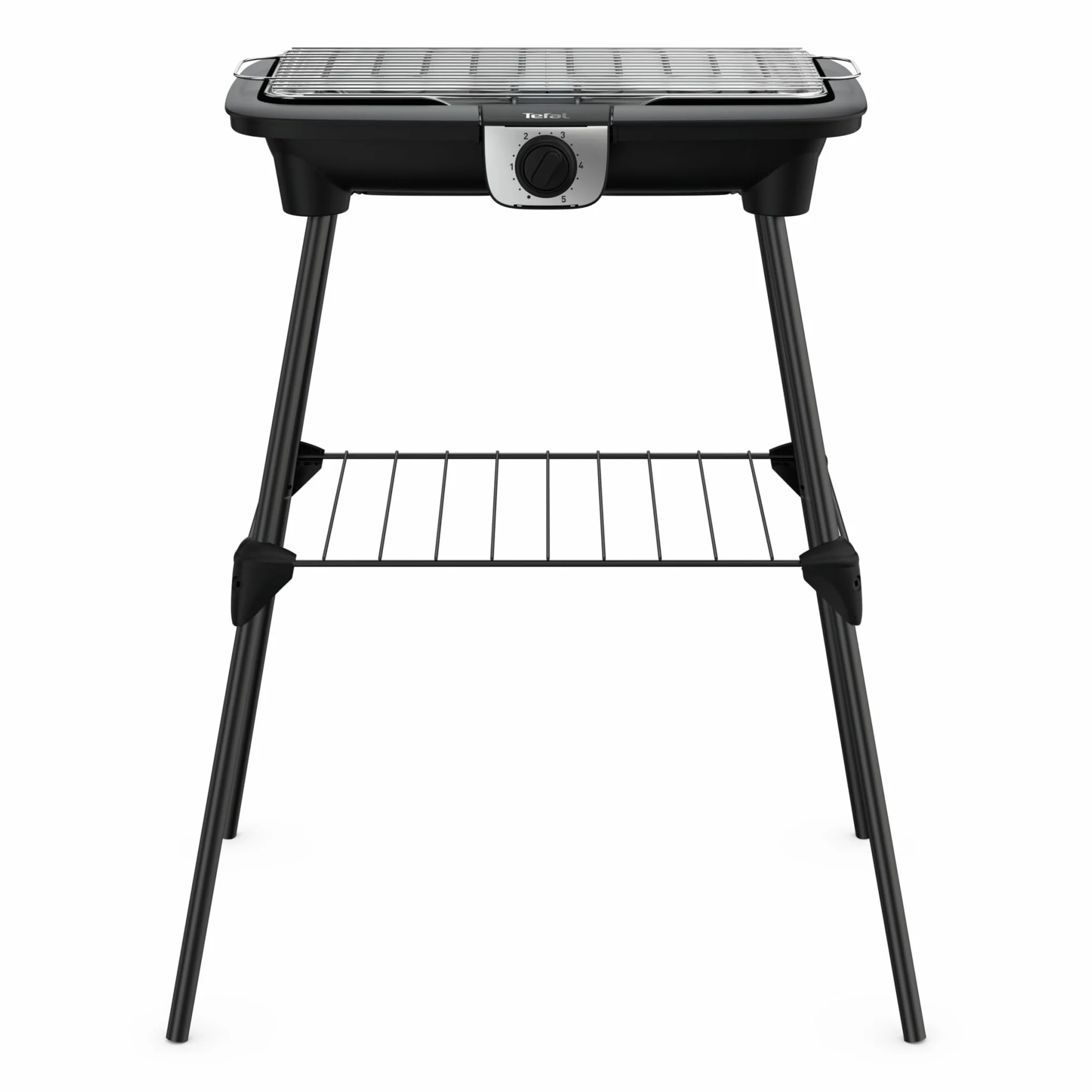 Tefal EasyGrill XXL Barbecue électrique 2500W Grille Inox Surface extra-large 5 températures Pieds Amovibles