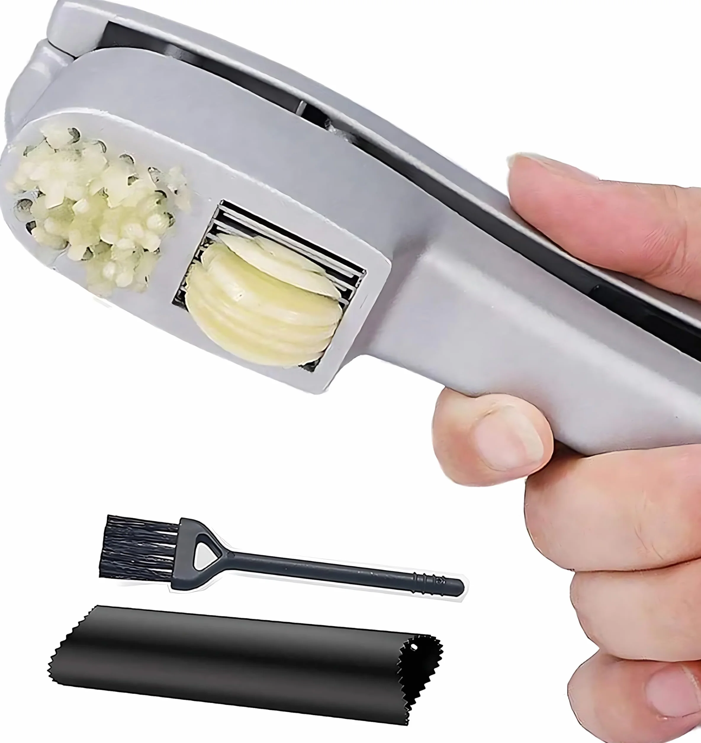 Presse Ail Manuel Professionnel Coupe Hachoir Garlic Press Poignée Epaisse Cuisine Accessoires