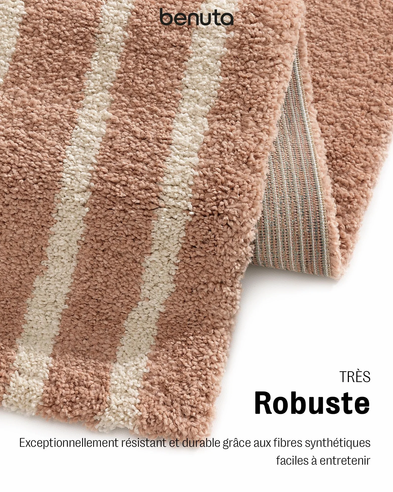 Tapis Enfant Gobi Rose 80x150 cm Lytte Rectangulaire Fausse Fibre Motifs Bebe Scandi Facile Entretien