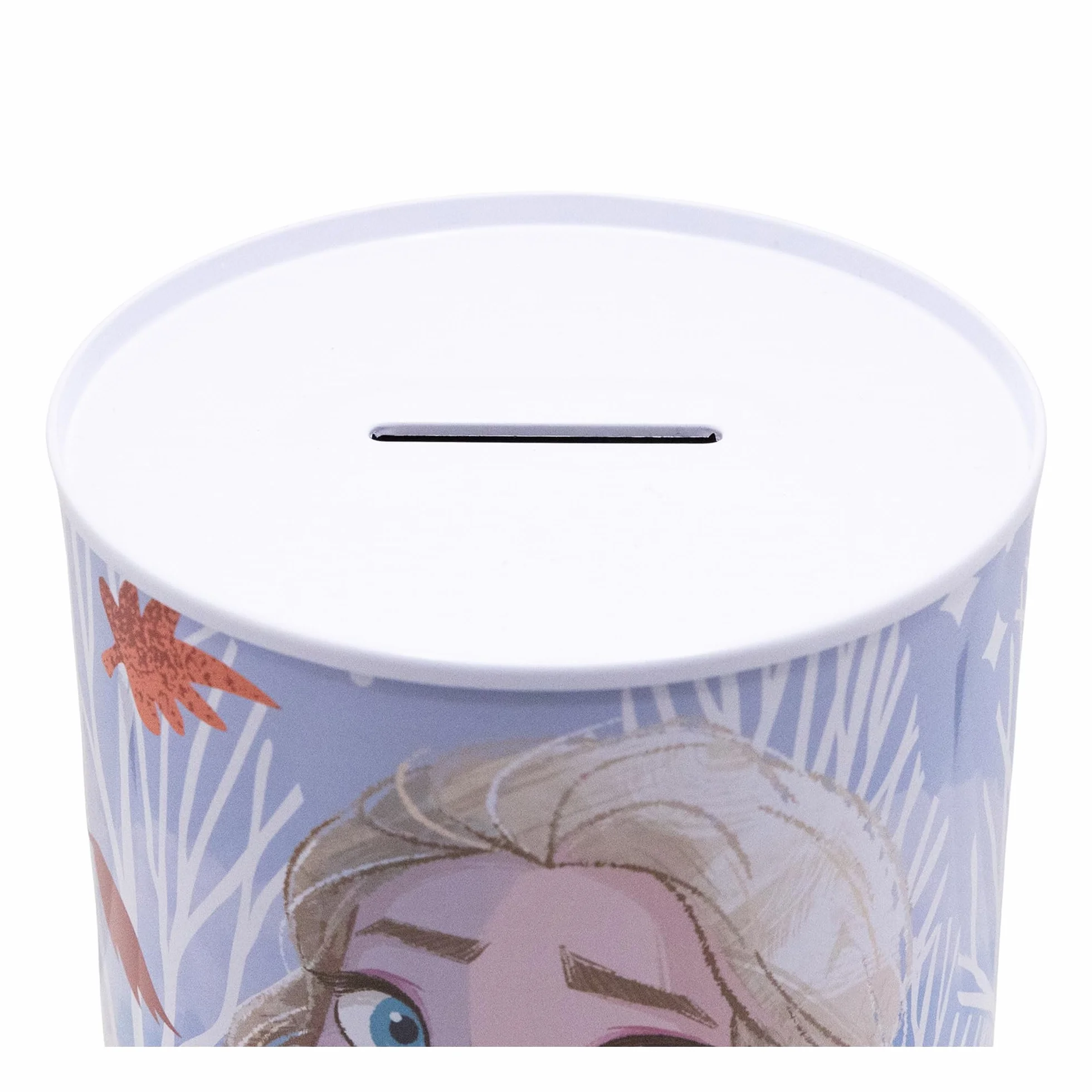 Tirelire Métallique La Reine Des Neiges Officielle en Acier - Boîte à Économies Résistante Cadeau